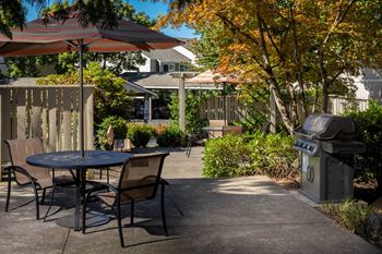 Community bbq and picnic area